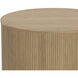 Kalla 24.5 X 22 inch Rustic Oak Side Table
